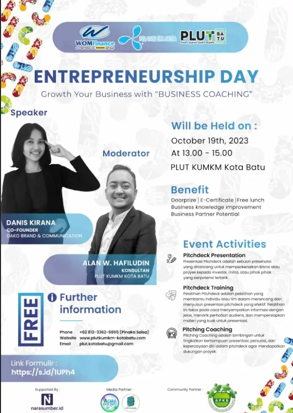 Organizer of Entrepreneurship Day "Grow Your Business with Business Coaching"